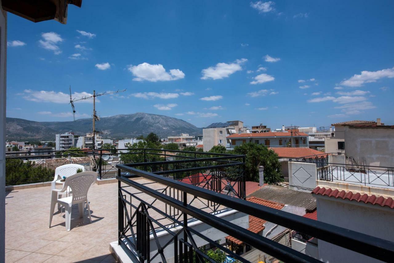 Top Floor Modern Studio In Central Koropi Apartment Bagian luar foto